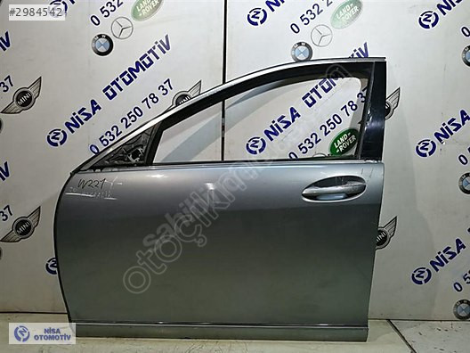 MERCEDES S SERİSİ W221 S320 KASA SOL ÖN KAPI DOLU ORJ ÇIKMA