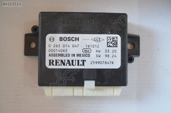 0263014047 00014063 259907847R PARK YARDIM BEYNI RENAULT CLIO 4 C