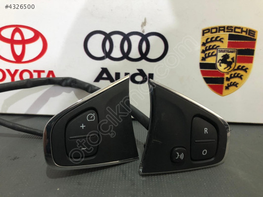 Orjinal Direksiyon Düğmesi - Renault Clio 4 Modeli