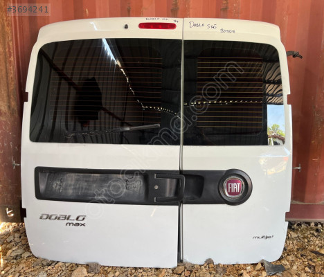 FİAT DOBLO BAGAJ KAPAKLARI DOLU MONTECAR