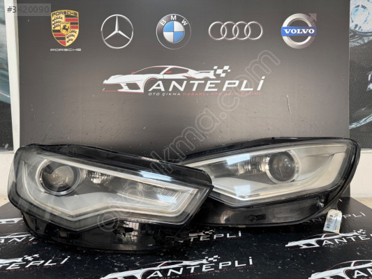 AUDİ A6 SAĞ SOL FAR C7 ÇIKMA ORİJİNAL