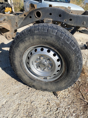 L200 2012 MODEL 4x4 JANT LASTİK TAKIMI ORJİNAL ÇIKMA PARÇA