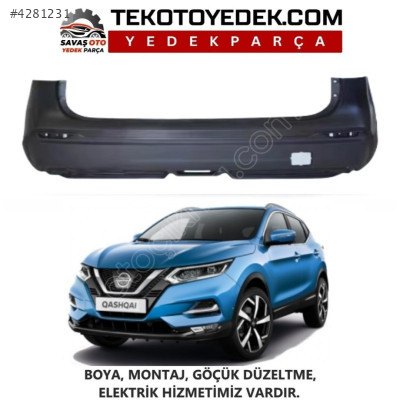 QASHQAİ ARKA TAMPON 2017 2018 2019 2020 2021  - KAMPANYA