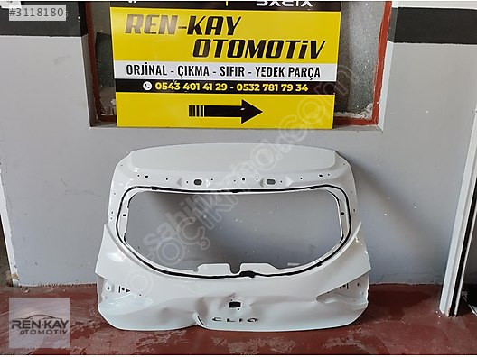 843423493R RENAULT CLİO 5 BAGAJ KAPAĞI ORJ RENKAY OTO KOCAELİ