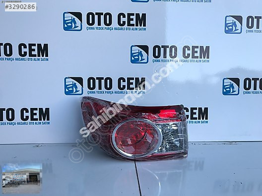 OTO CEM DEN TOYOTA COROLLA 2011 2012 SOL DIŞ STOP SIFIR