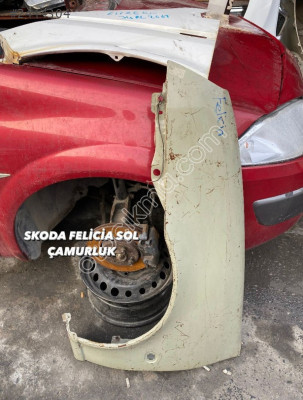 SKODA FELİCİA SOL ÖN ÇAMURLUK ORJİNAL EYUPCAN OTO'DA