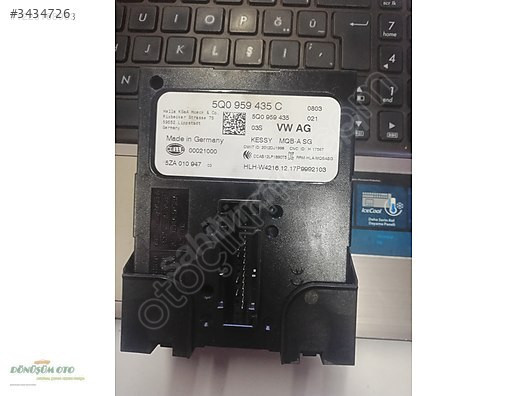 SEAT LEON GOLF A3 SÖKME KEYLESS MODÜLÜ 5Q0959435C