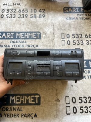 ÇIKMA AUDI A6 4B0 820 043 J 4B0820043J KLİMA KONTROL PANELİ