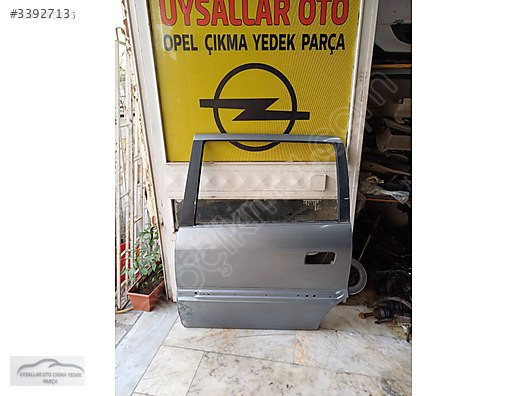 Opel Zafira a çıkma orijinal sol arka kapı