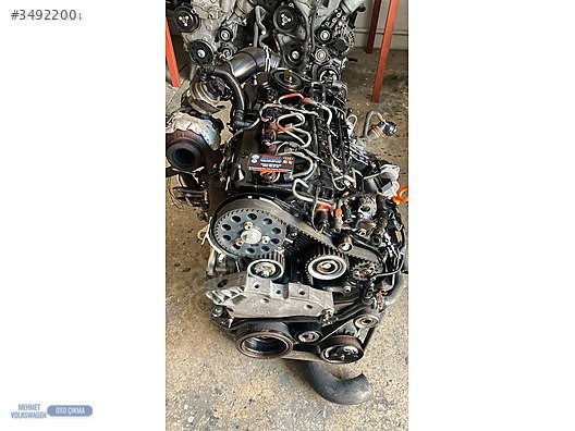 AUDİ A3 1.6TDİ CAY KOMPLE DOLU ÇIKMA ORJİNAL MOTOR MEHMET VW