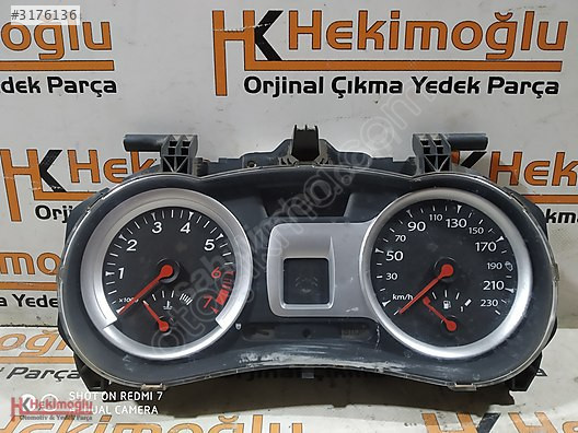 RENAULT CLİO 3 KİLOMETRE SAATİ KADRAN 7DEB128353, 8201060291--A