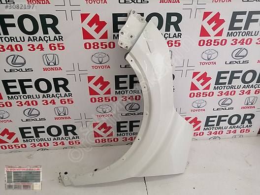TOYOTA C-HR SOL ÖN ÇAMURLUK ÇIKMA ORJİNAL PARÇA 2016-2022