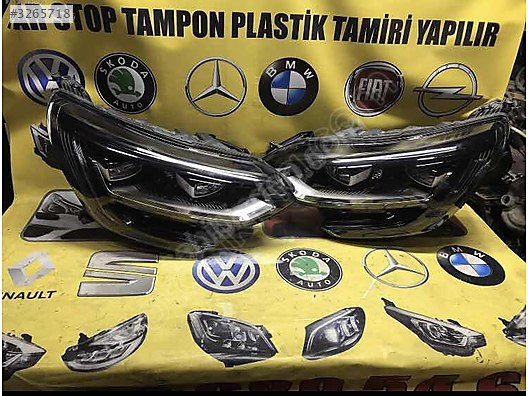 RENAULT MEGANE İCON SAĞ SOL FAR ORJİNAL SÖKME HATASIZ
