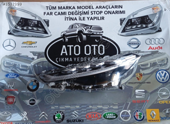 TOYOTA COROLLA CROSS ORJİNAL ÇIKMA SOL FAR