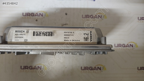 0261206272 H6.2 VOLVO S60 MOTOR BEYNİ