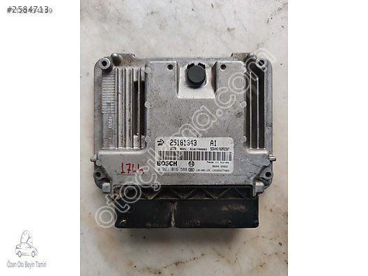 Chevrolet Captiva Motor Beyni 25181343 - 0281016588