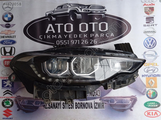 FİAT EGEA ORJİNAL ÇIKMA SAĞ FAR ÜSTÜ NİKELAJLI