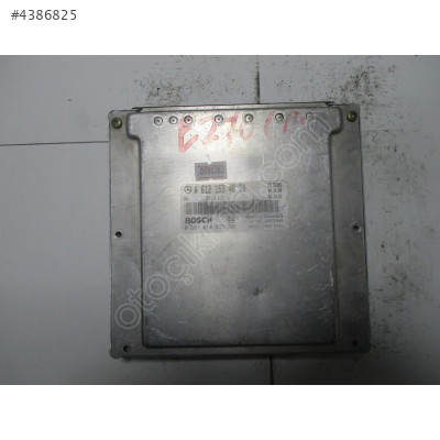 Mercedes W210 E270 2.7 CDI Motor Beyni 0281010855 A6121534079