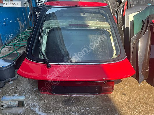 OTO CEMDEN ÇIKMA TOYOTA COROLLA 1991 LİFTBACK DOLU BAGAJ