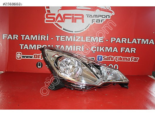 CİTROEN C3 SIFIR ORJİNAL SAĞ ÖN FAR