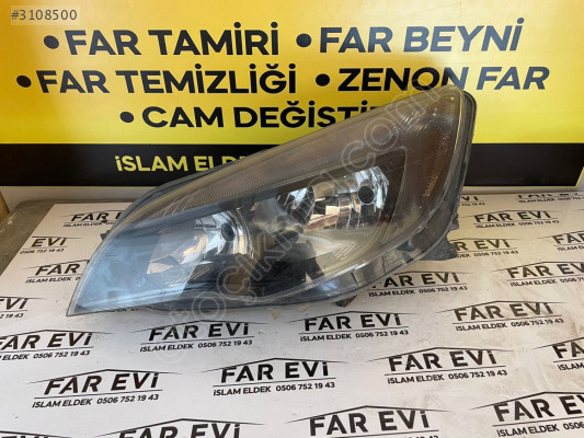 Opel Astra J 2012 Sonrası Sol Ön Far