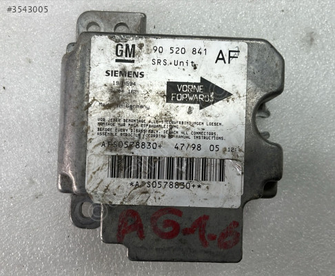 OPEL ASTRA G AİRBAG BEYNİ ÇEVİK OTO ORJİNAL ÇIKMA BURSA