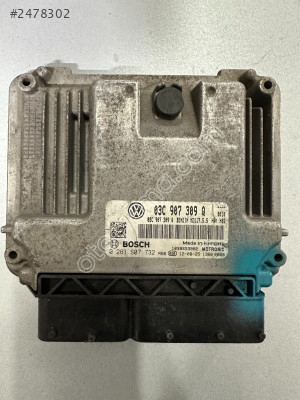 03C907309Q VW TİGUAN MED17.5.5 1.4 TSİ ÇIKMA MOTOR BEYNİ