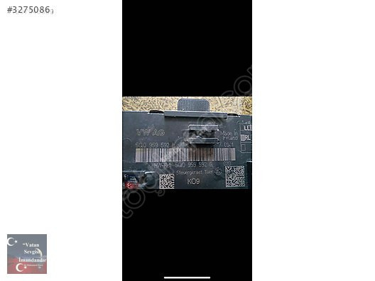 VOLKSWAGEN GOLF 7 KONTROL ÜNİTESİ SAĞ ÖN 5Q095952E
