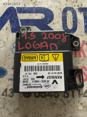 2008 DACİA LOGAN AİRBAG BEYNİ HATASIZ