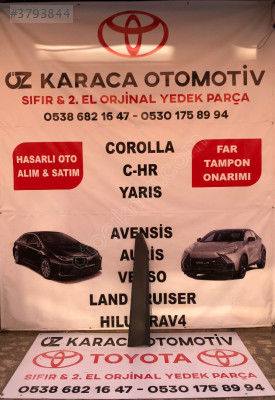 2024-2025 TOYOTA C-HR ÇIKMA ORJINAL KAPI ÇITASI