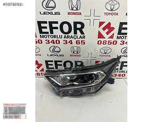 TOYOTA RAV-4 SOL FAR ÇIKMA ORJİNAL YEDEK PARÇA 20-23 MODEL