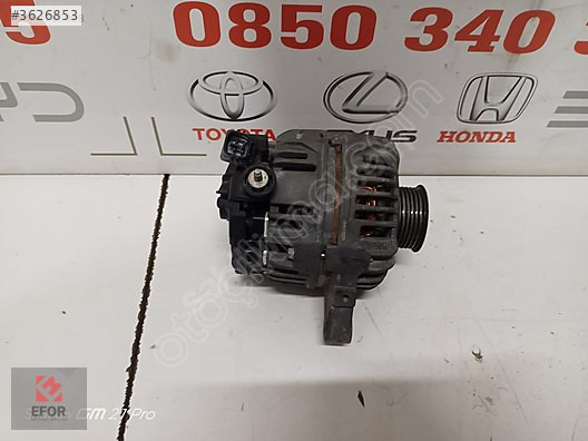 TOYOTA COROLLA 1.6 ŞARJ DİNAMO ORJİNAL ÇIKMA YEDEK PARÇA 02-07