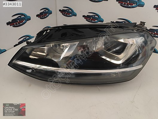 GOLF 7 SOL FAR ZENON BEYİNLİ SÖKME ORJİNAL HATASIZ BİNBİR OTO