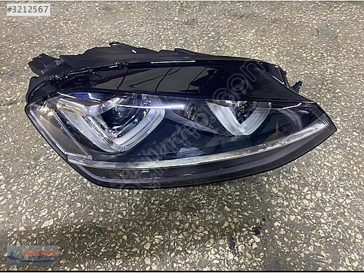 VW GOLF 7 U LED SAĞ ÖN FAR ORİJİNAL ÇIKMA