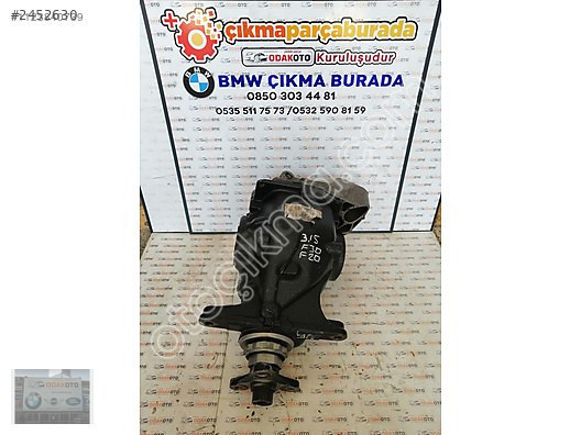 Benzinli BMW F30 3 Serisi Çıkma Arka Defransiyel (3.15)