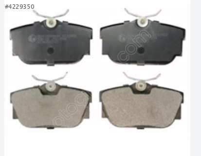 VOLKSWAGEN ARKA FREN BALATASI T4 96-04 7D0698451E