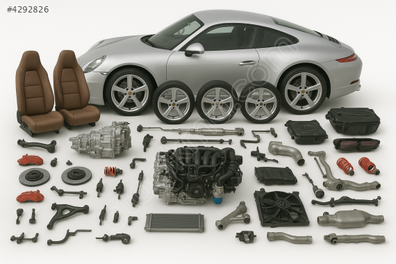 PORSCHE 911 CARRERA BOXSTER CAYMAN YEDEK PARÇA