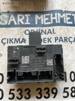 ÇIKMA VW JETTA 5Q4 959 392E 5Q4959392E KAPI KONTROL BEYNİ