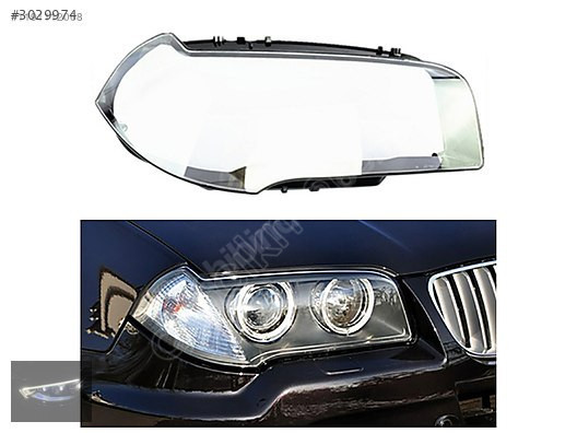 BMW X3 E83 SAĞ FAR CAMI SIFIR 2006-2010