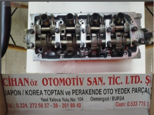 Honda Civic 2001 - 2006 Vtec Silindir kapağı D16V1+%&