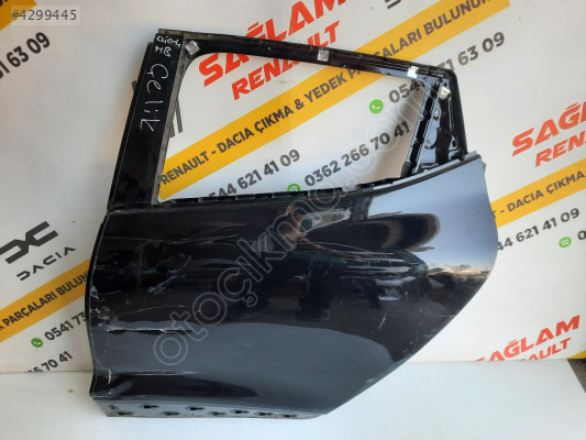 Clio 4 HB Orijinal Çıkma Sol Arka Kapı 821012089R