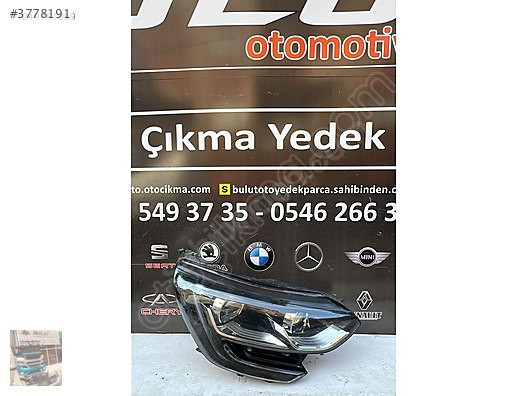 Renault megane 4 touch paket sağ ön far