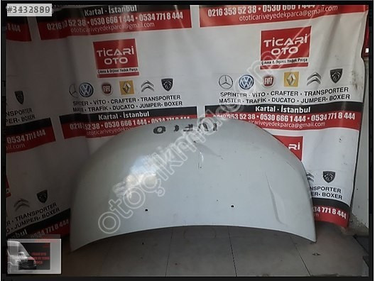 IVECO DAİLY KAPUT ORJİNAL ÇIKMA