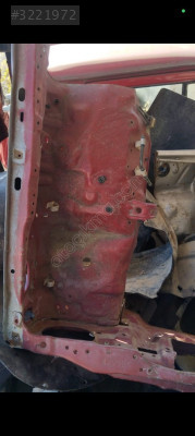 Toyota hilüx çıkma podya ön panel sac