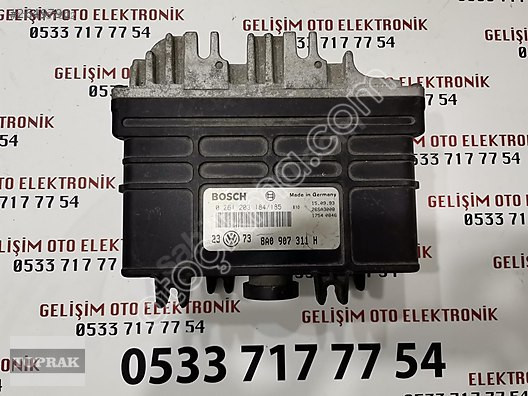 8A0907311H 0261203184/185 VW GOLF ŞANZIMAN BEYNİ