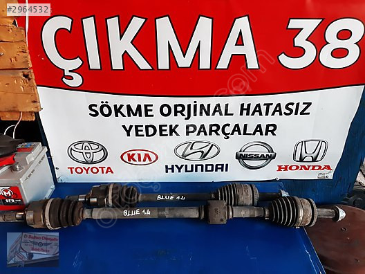 Accent Blue 1.4 Sağ Sol Aks Akis Komple Orjinal Sökme 2011-2014