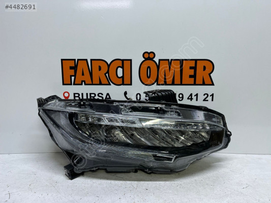 HONDA CİVİC 16-21 SAĞ ÖN FAR SIFIR