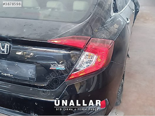 HONDA CİVİC SAĞ ARKA STOP ve TÜM AKSAMLARI | ÜNALLAR OTO ÇIKMA |