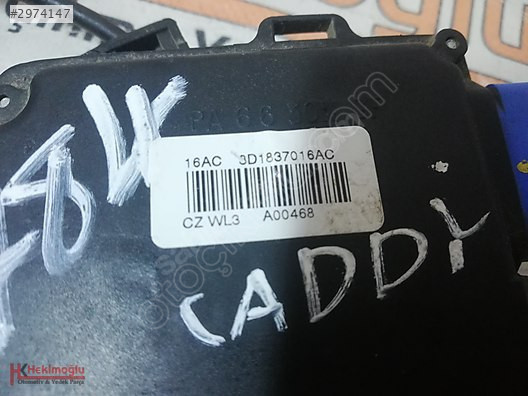 VW CADDY SAG ÖN KAPI KİLİDİ JETTA GOLF 53D1837016AC