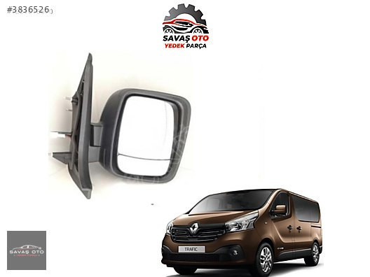 TRAFİC / VİVARO DIŞ AYNA SAĞ SOL ELEKTRİKLİ 2015+